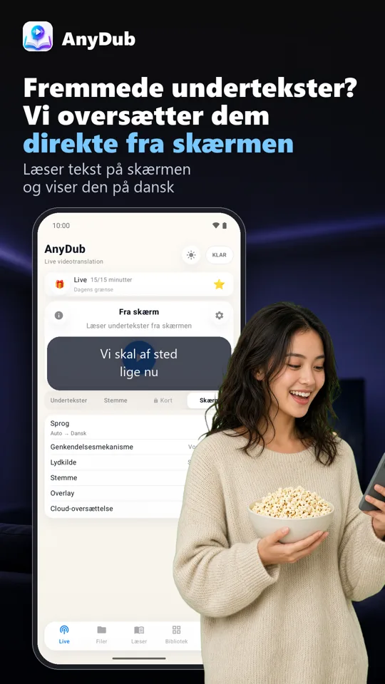 AnyDub: Video & PDF Oversætter: skærmbillede 3
