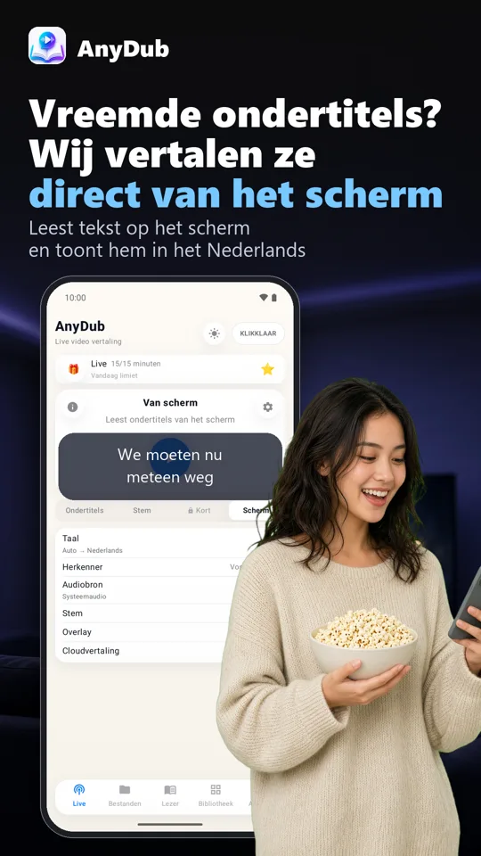 AnyDub: Video & PDF Vertaler: schermafbeelding 3