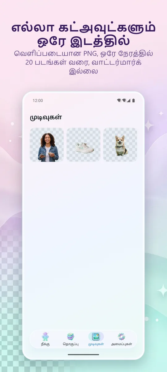 பின்னணி நீக்கி: 
