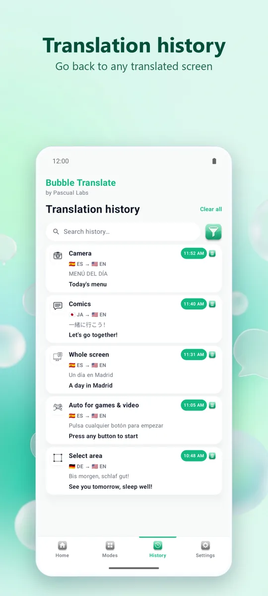 Bubble Translate: 