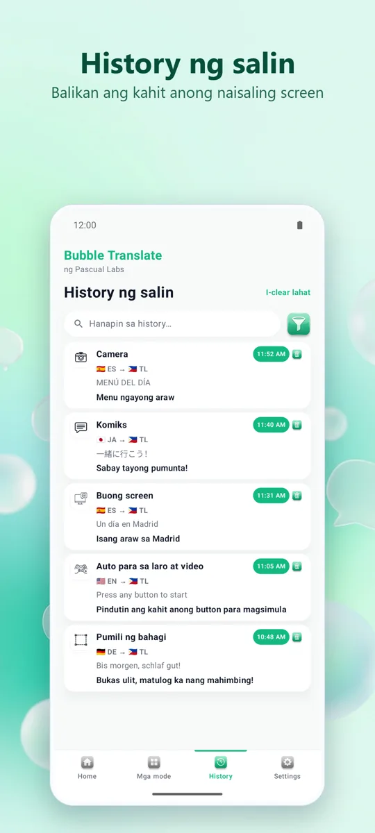 Bubble Translate: screenshot 4