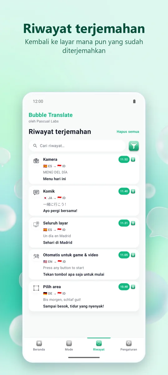 Bubble Translate: 