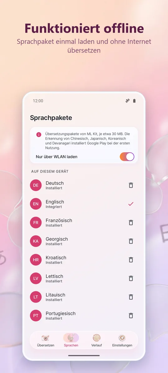 Kamera-Übersetzer: Foto: 