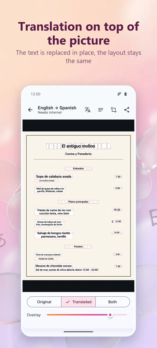 Camera Translator: Photo — screenshot 2
