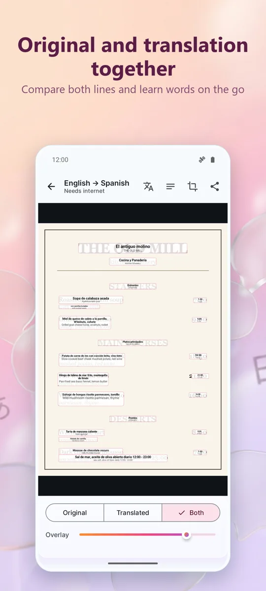 Camera Translator: Photo — screenshot 3
