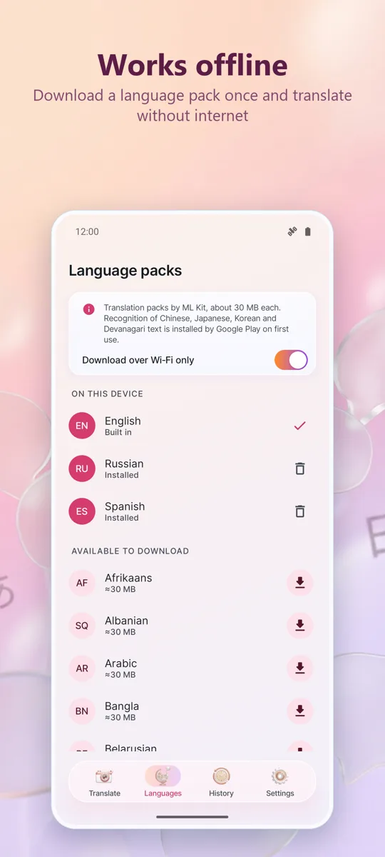 Camera Translator: Photo — screenshot 4