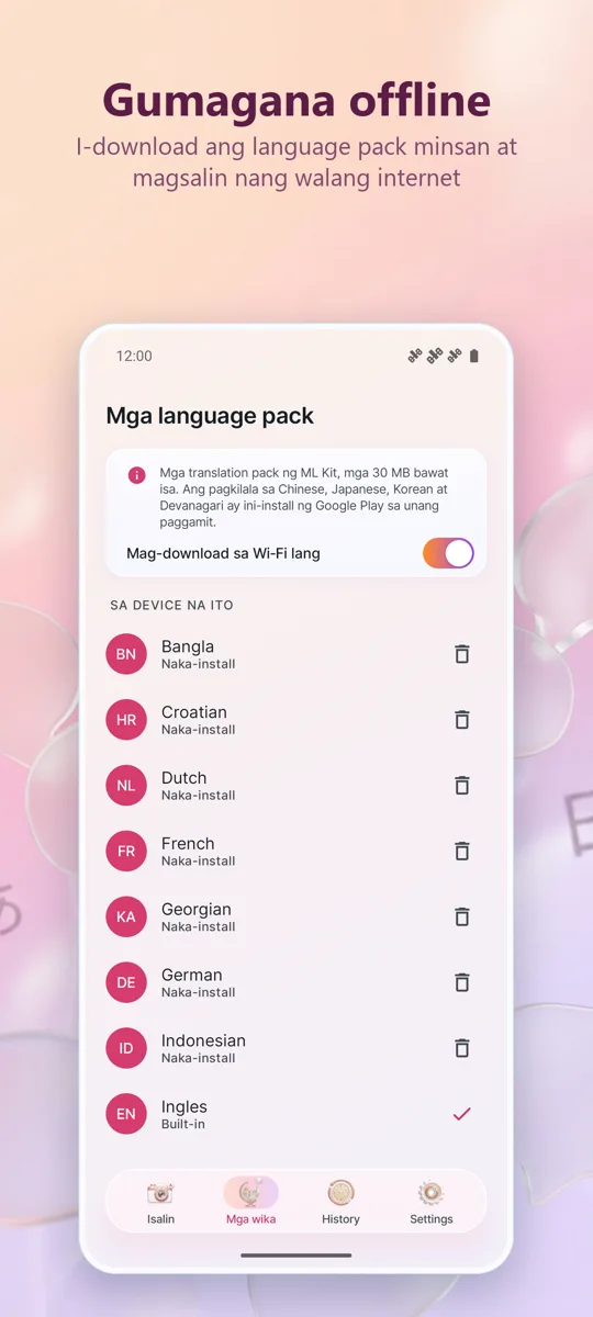 Camera Translator: Larawan: screenshot 4