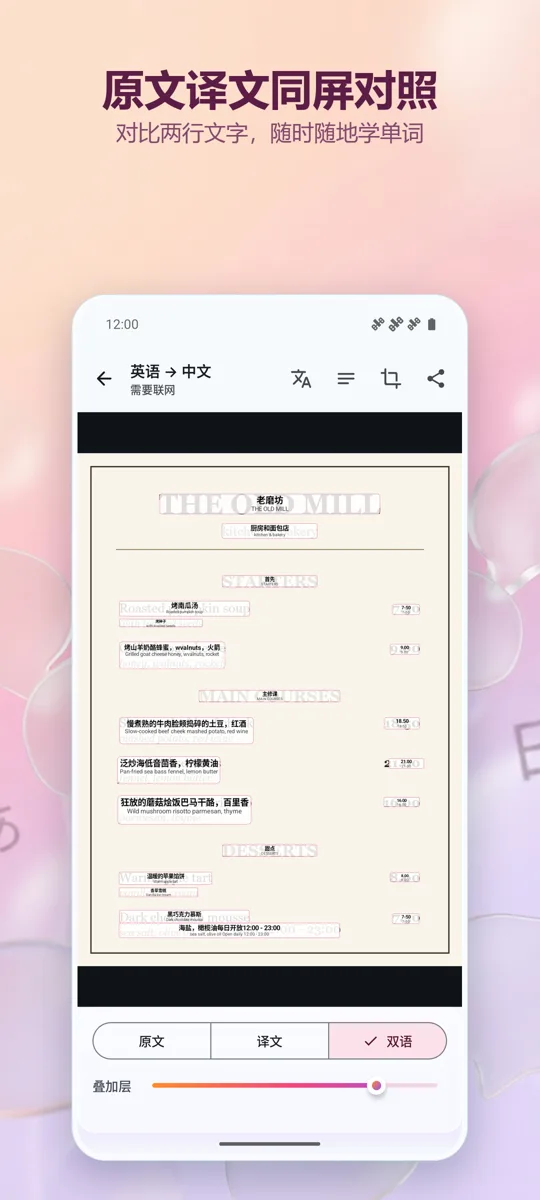 相机翻译:照片: 截图 3