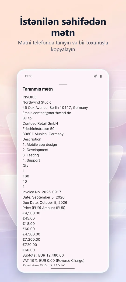 Sənəd Skanneri: PDF Skan: ekran görüntüsü 4