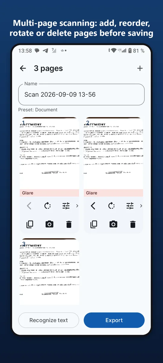 Document Scanner: PDF Scan — screenshot 3