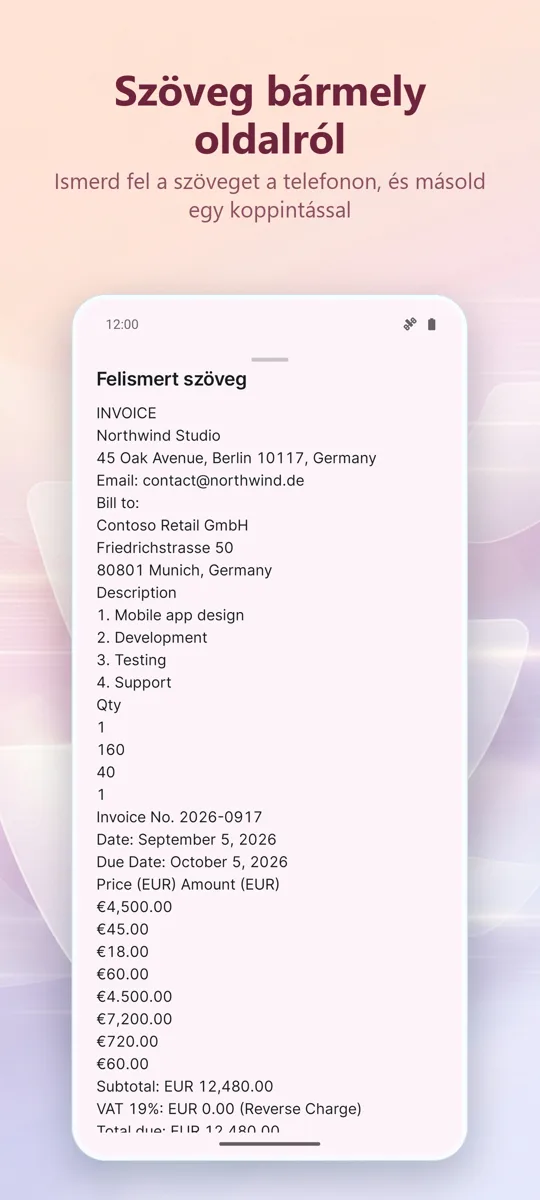 Dokumentum szkenner: PDF: 