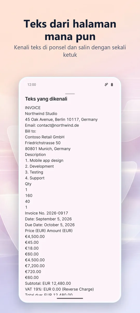 Pemindai Dokumen: Pindai PDF: 
