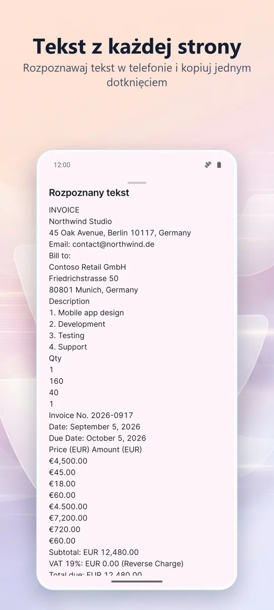 Skaner dokumentów: PDF: 