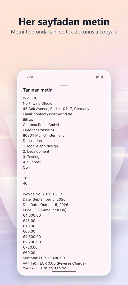 Belge Tarayıcı: PDF Tarama: 