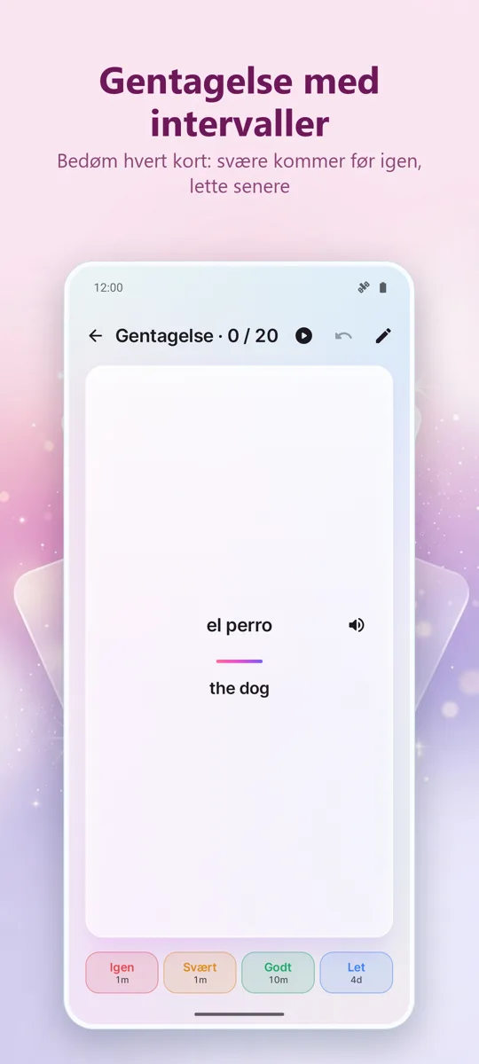 Flashcards: Intervalstudie: 