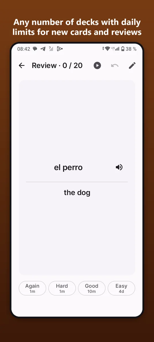 Flashcards: Spaced Study — screenshot 3