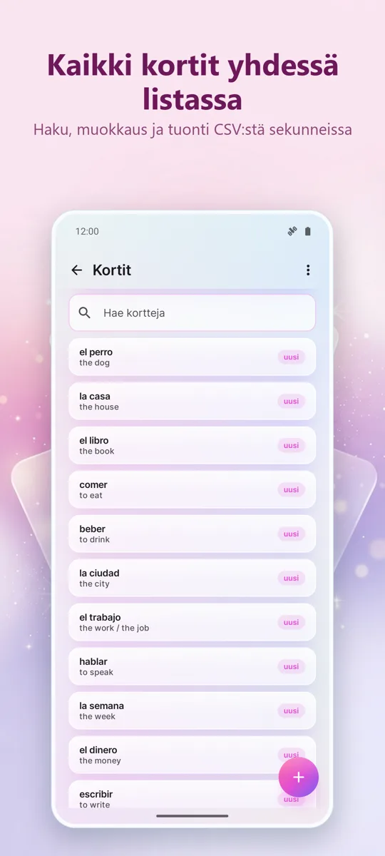 Flashcards: kuvakaappaus 4