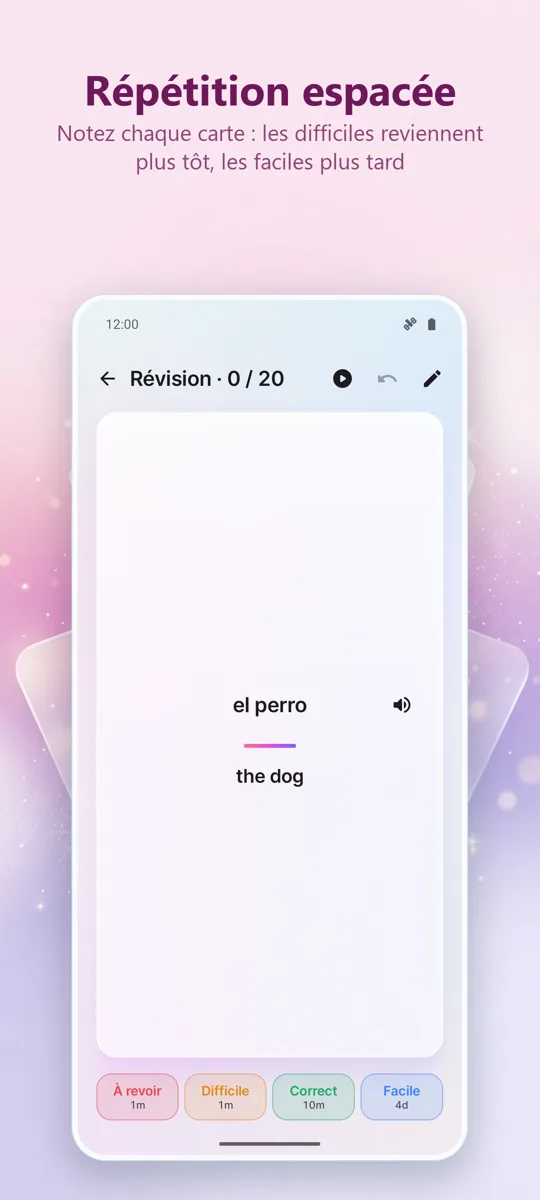 Flashcards: Étude Espacée: 