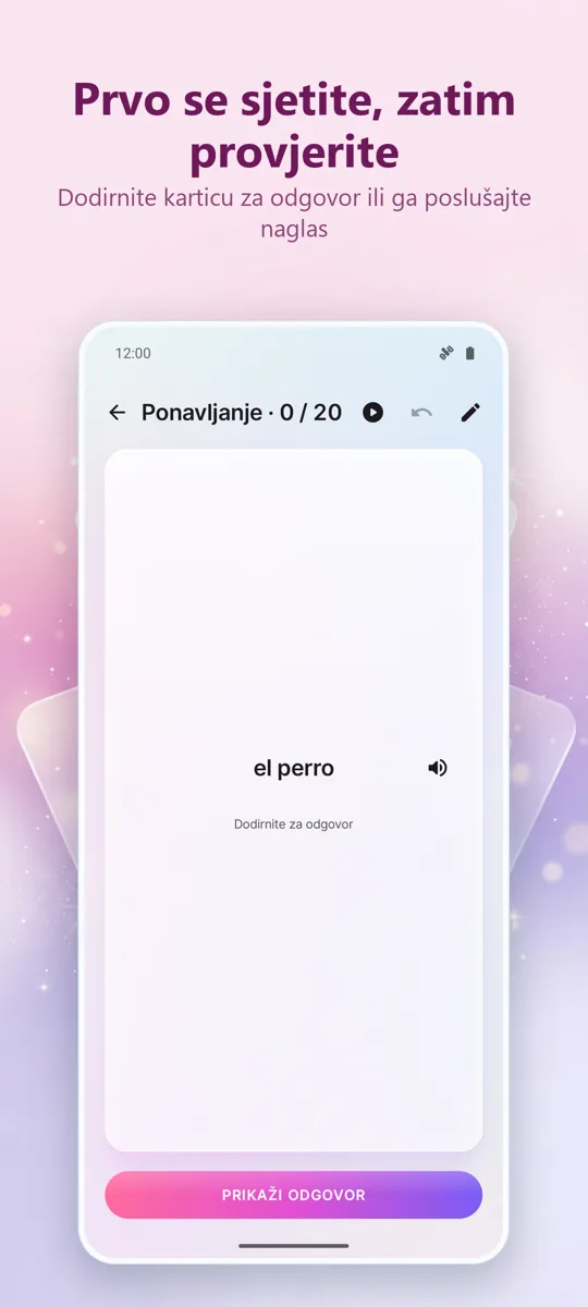 Kartice: Učenje s razmacima: 