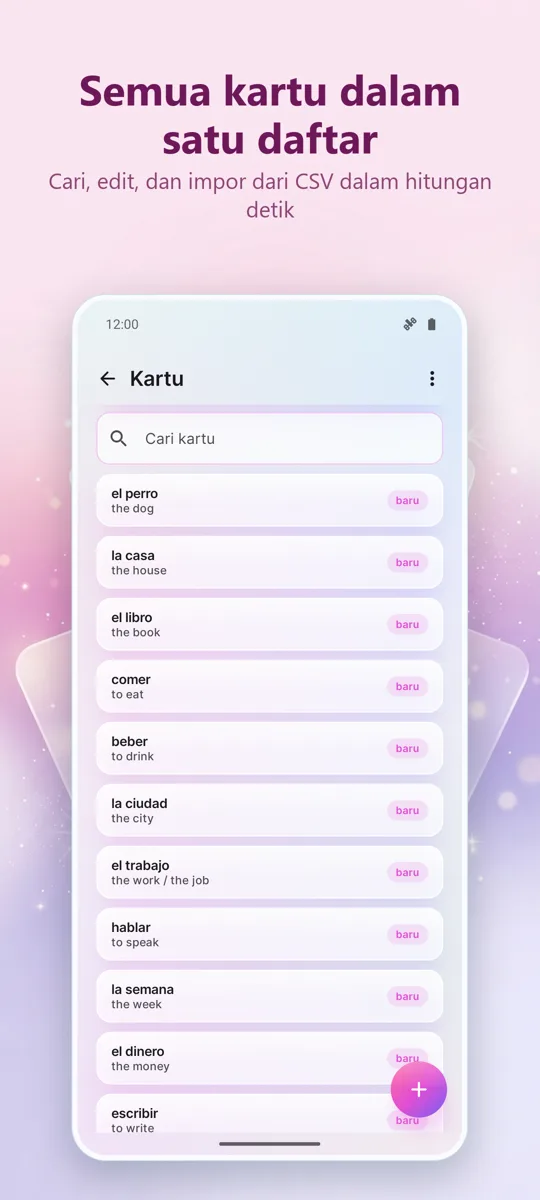 Flashcards: Belajar Berjarak: tangkapan layar 4
