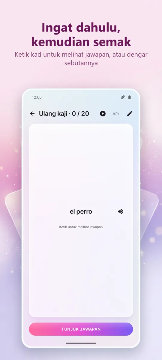 Flashcards: Kajian Berjarak: 