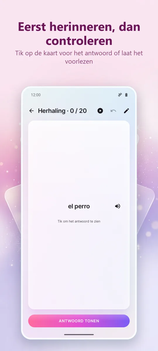 Flashcards: Gespreid Leren: 
