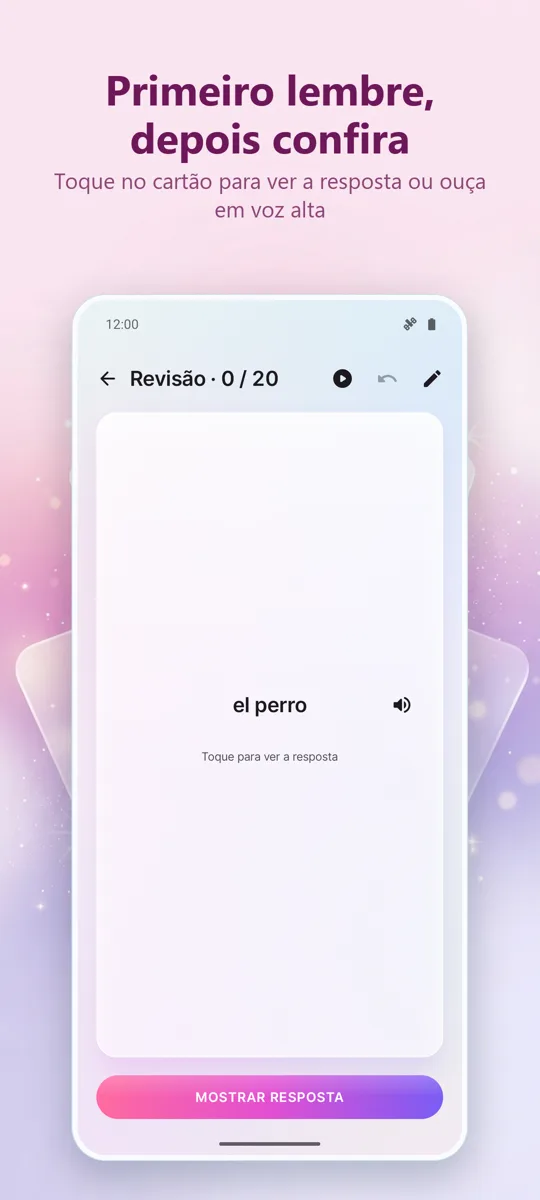 Flashcards: Estudo Espaçado: 