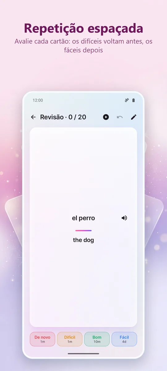 Flashcards: Estudo Espaçado: 