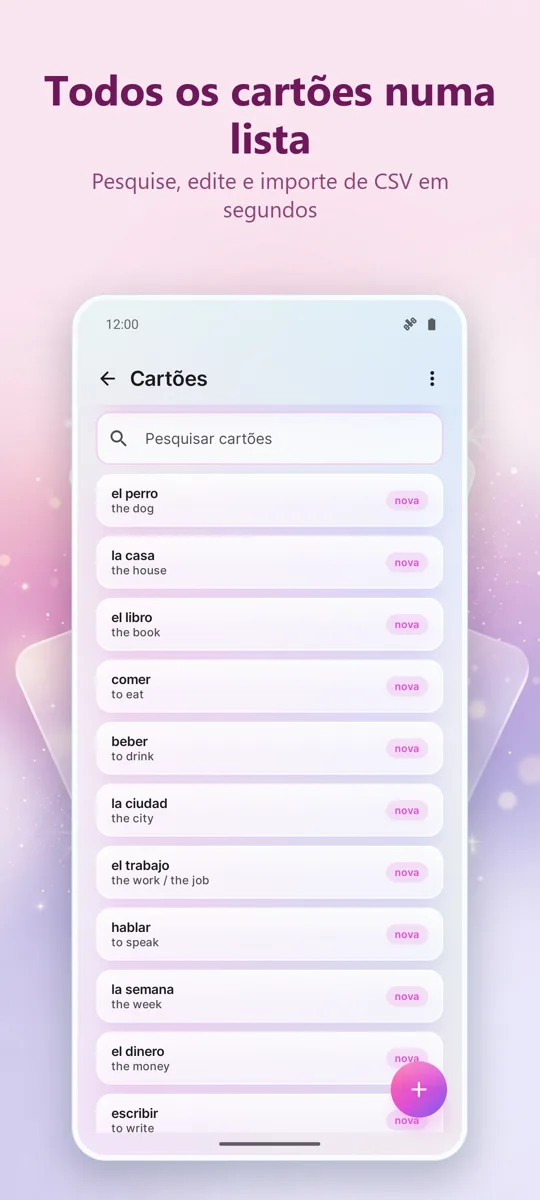 Flashcards: Estudo Espaçado: 