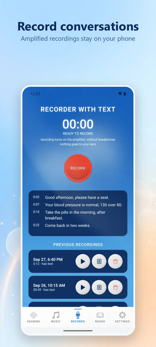 Hearing+: 