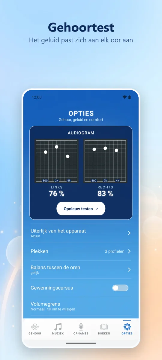Hearing+: schermafbeelding 4