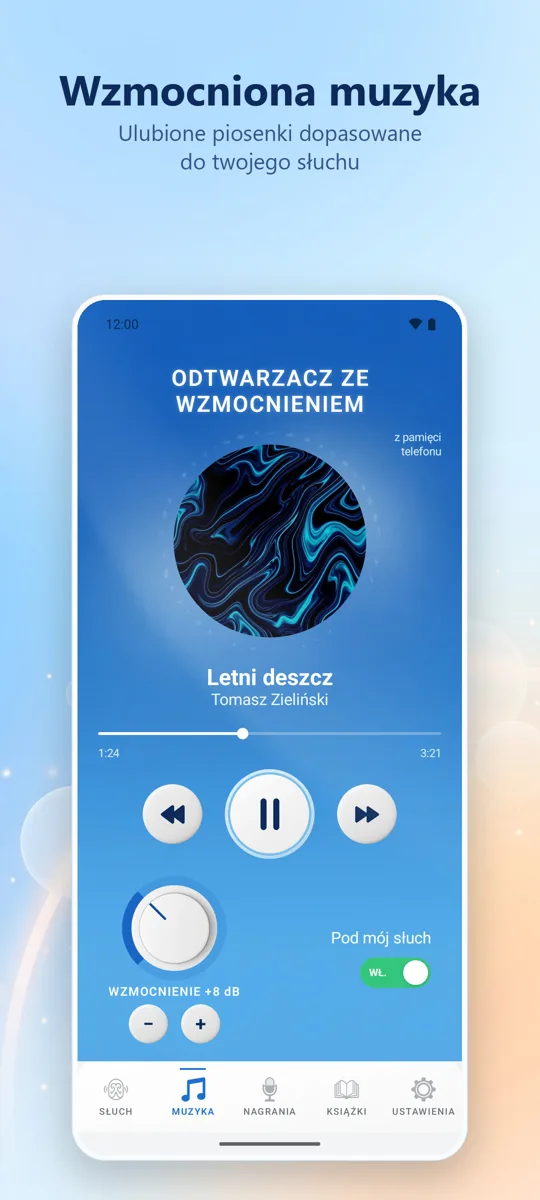 Hearing+: zrzut ekranu 2