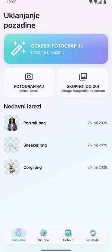 Uklanjanje pozadine