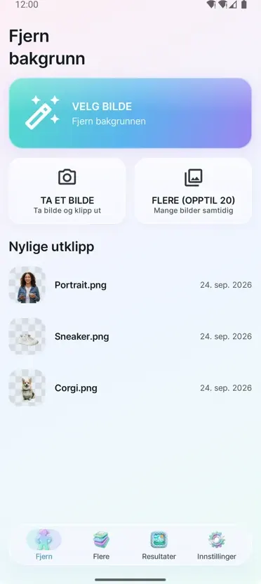 Bakgrunnsfjerner