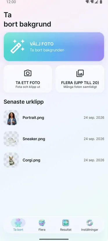 Bakgrundsborttagare