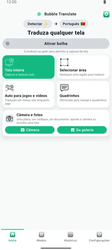 Bubble Translate