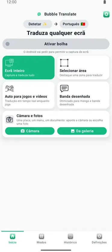 Bubble Translate