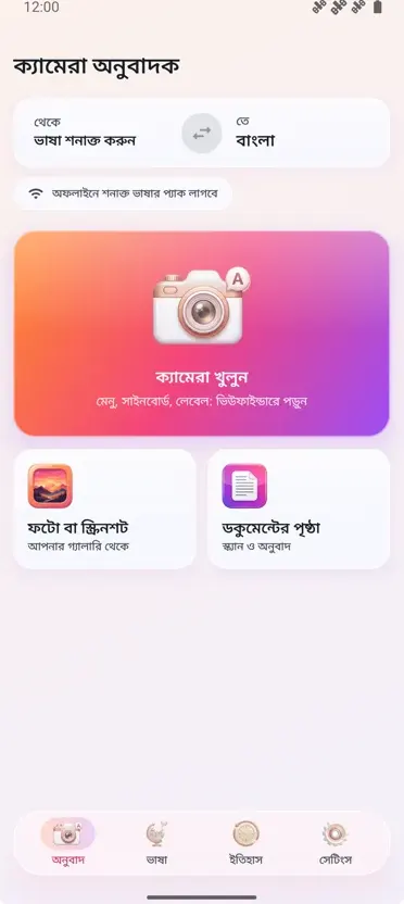 ক্যামেরা অনুবাদক: ছবি