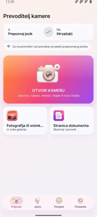 Prevoditelj kamerom: Foto