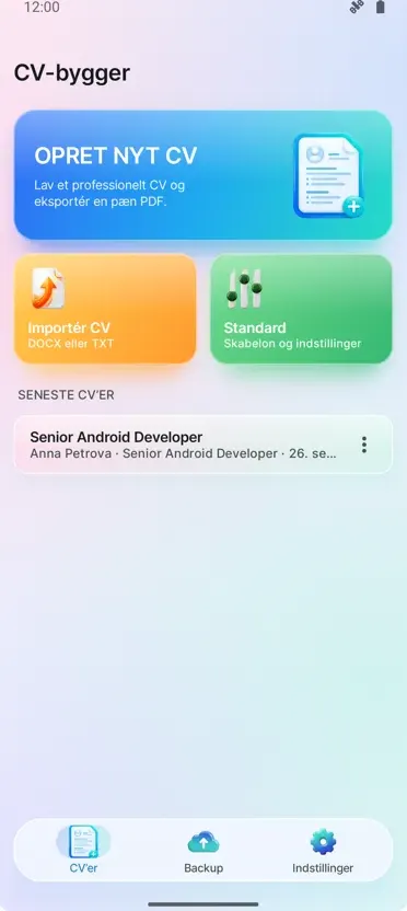 CV-bygger: Lav dit CV