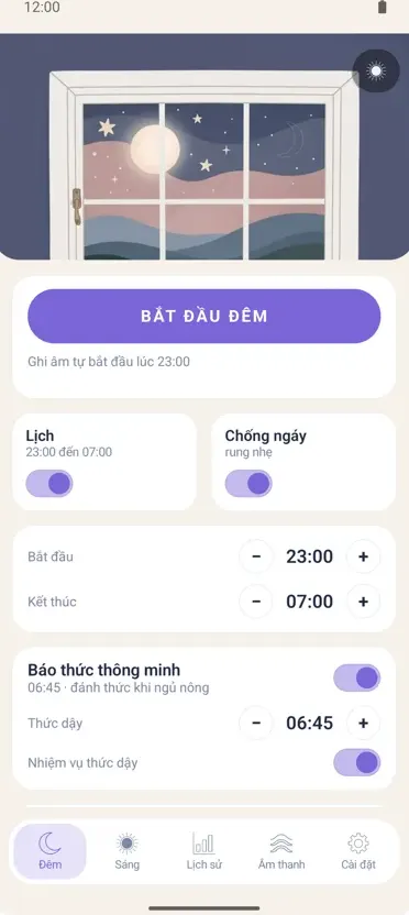 Ghi âm ban đêm