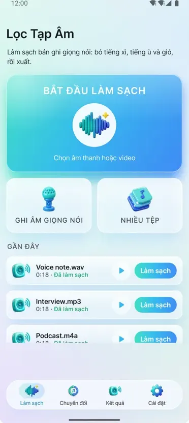 Loại Bỏ Tiếng Ồn