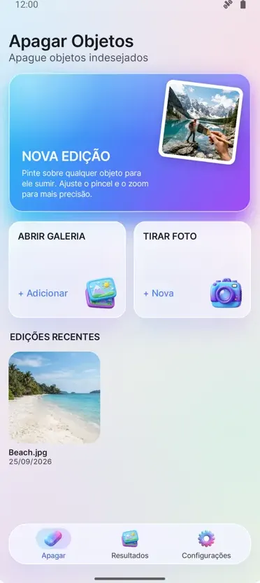 Apagar Objetos: Remover Item