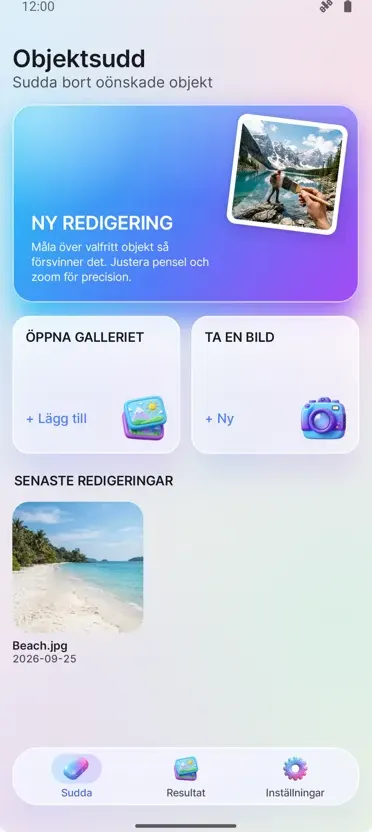 Object Eraser: Ta bort objekt