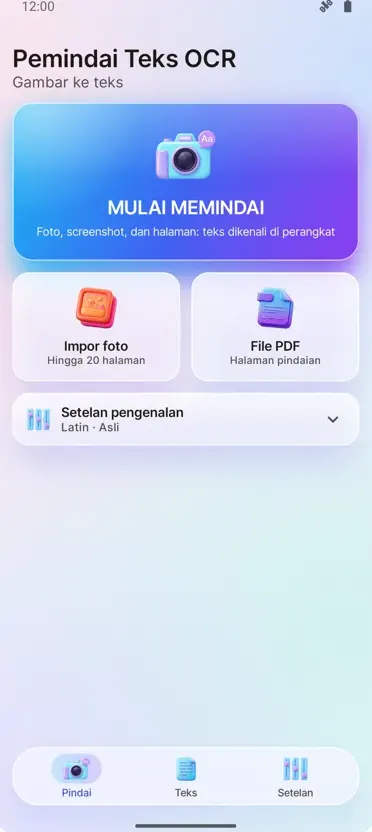 OCR Scanner: Gambar ke Teks