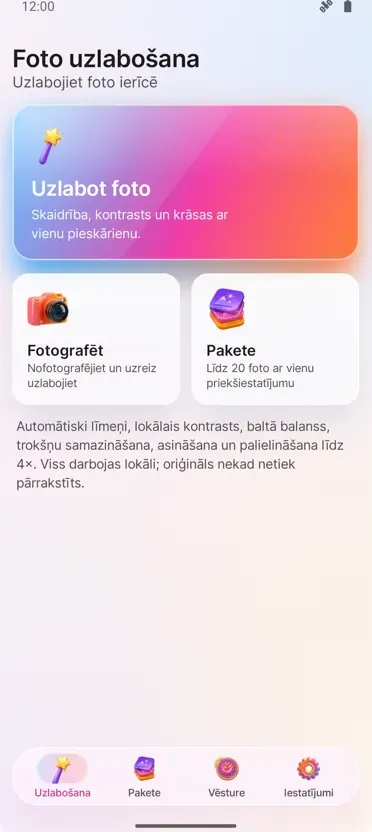 Foto Uzlabotājs: Labot Attēlus