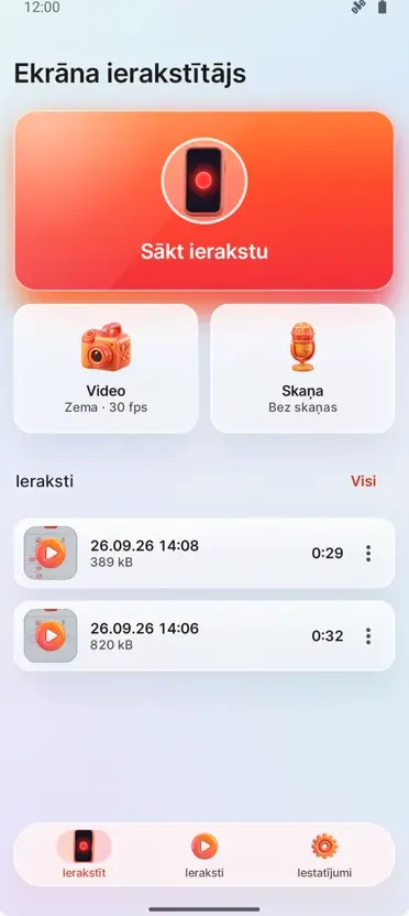 Ekrāna ierakstītājs