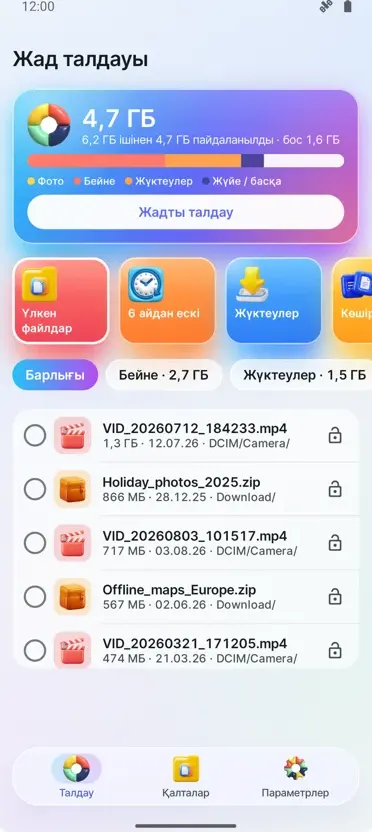 Жад талдағыш: Тазартқыш