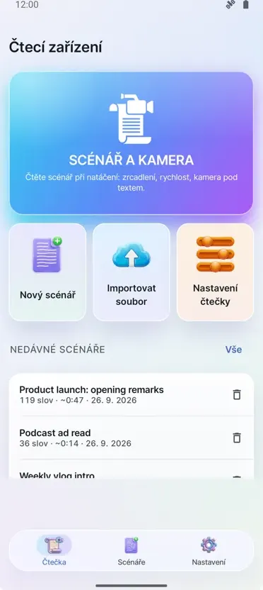 Teleprompter pro video