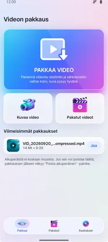 Videokompressori